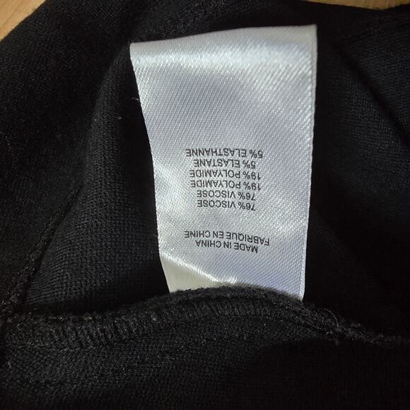 Theory Womens Figuero Craze Tulip Balloon Knit Pleated Skirt Black Size 8 - Picture 6 of 9